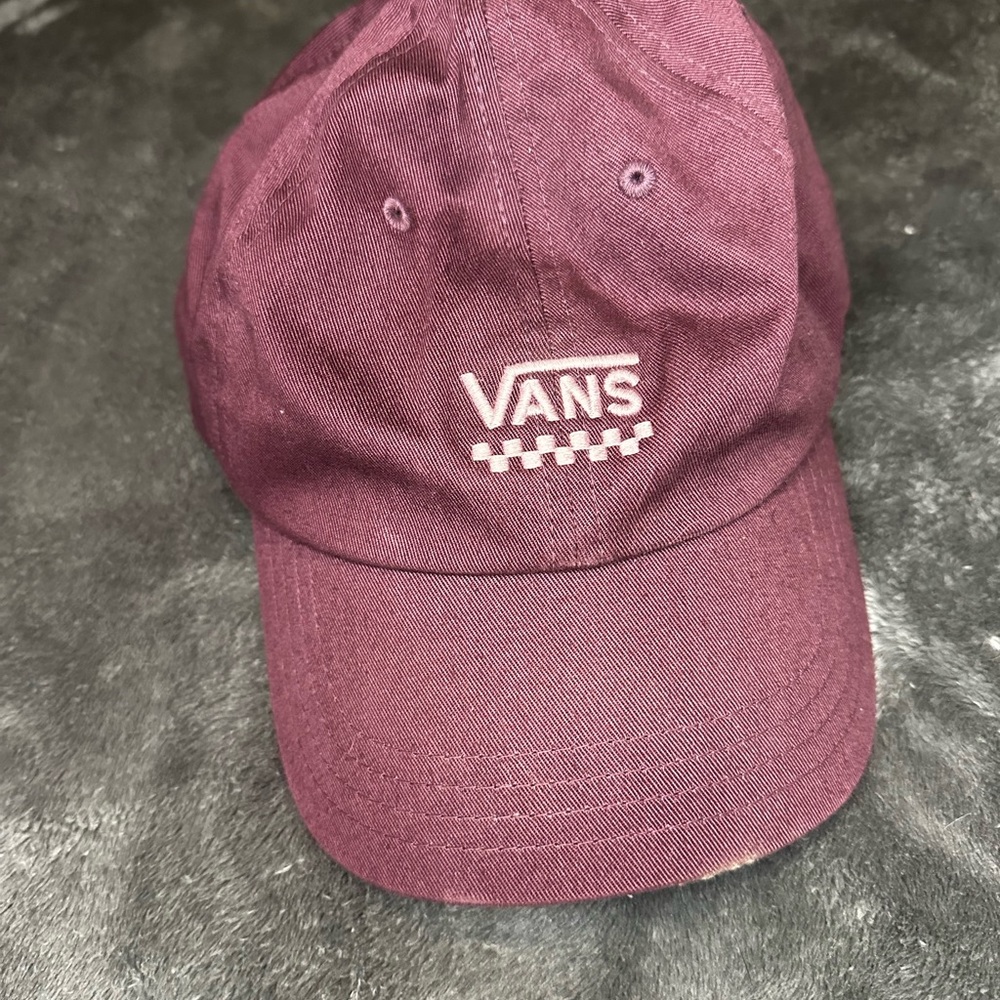 Vans Maroon Adjustable Cap